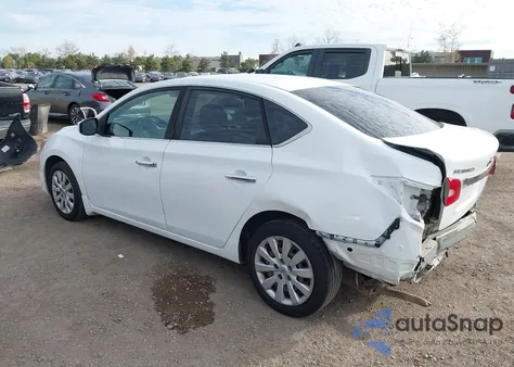 2017 Nissan Sentra S z USA, uszkodzony, nr VIN 3N1AB7AP1HY229729